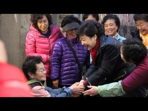 박근혜 후보, 경남지역 민생탐방...